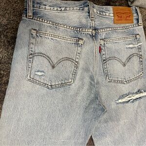 Levi's Women's Light Blue wedgie Straight Leg Jeans